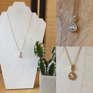 Swarovski Gold Pendant Necklace NWOT